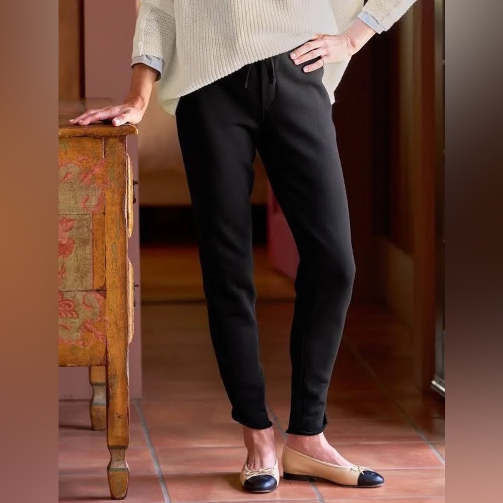 Frank & Eileen Classic Black Joggers
